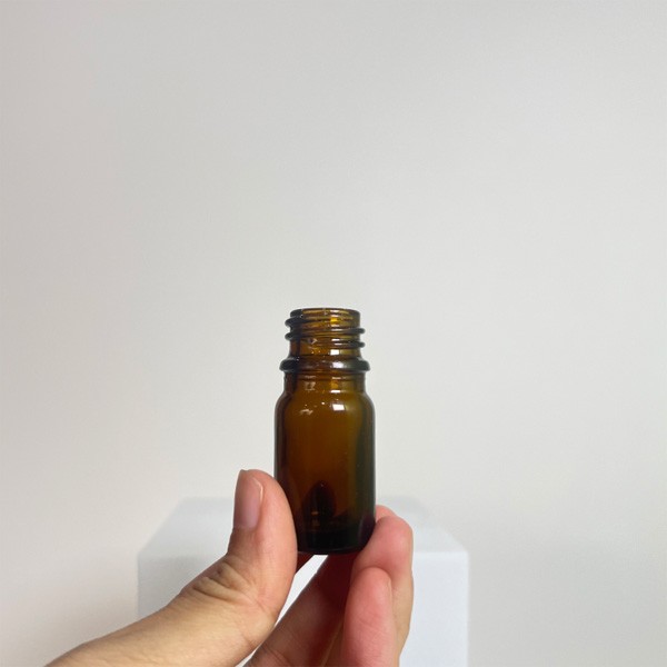 5 ML Amber Dropper Bottle With 20(mm) Neck Size